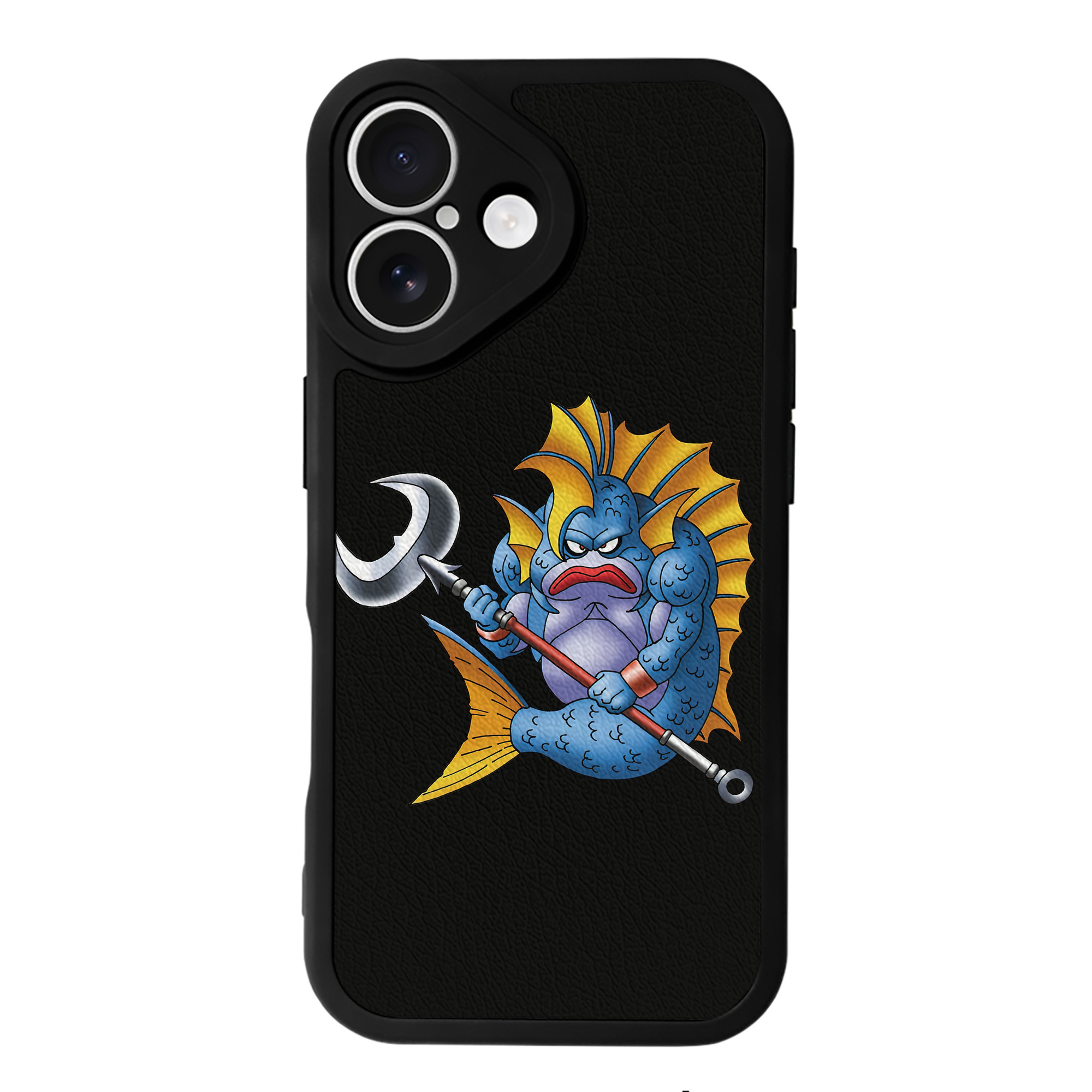 （画像用） ドラゴンクエスト Doragon Kuesuto Dragon Quest 【iPhone 16シリーズ対応】シリコンスマホケース（レザー調） 材質：シリコン
